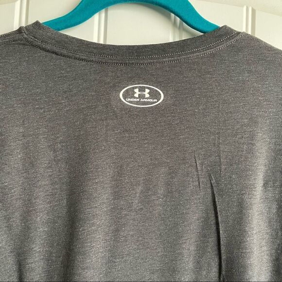 Under Armour Charcoal Gray Freedom Eagle T-Shirt; SZ S; BNWT - Picture 5 of 6